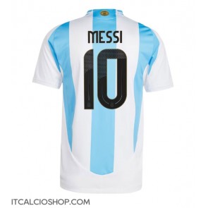 Argentina Lionel Messi #10 Prima Maglia Copa America 2024 Manica Corta